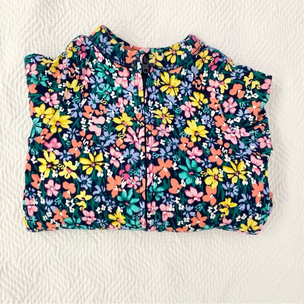 Old Navy Floral Onesie Footies